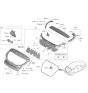 Diagram for 2020 Hyundai Veloster Tailgate Lock - 81230-J3000