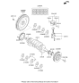 Diagram for Hyundai Elantra N Piston - 23410-2GTB0