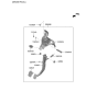 Diagram for Hyundai Brake Light Switch - 93810-J3000