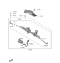 Diagram for Hyundai Veloster N Tie Rod End - 56825-S0001