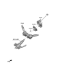 Diagram for Hyundai Veloster N Clock Spring - 93490-J3140