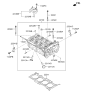 Diagram for 2019 Hyundai Veloster N Cylinder Head - 5T01T-2GA01-F