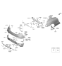 Diagram for Hyundai Sonata Light Socket - 92350-4H000