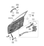 Diagram for 2020 Hyundai Veloster N Door Lock - 81310-J3012