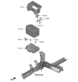 Diagram for Hyundai Veloster N Battery Terminal - 37180-K9000
