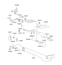 Diagram for Hyundai XG350 Blower Control Switches - 97260-39001