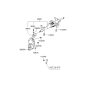 Diagram for 2004 Hyundai XG350 Steering Column - 56300-39300