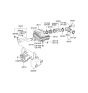 Diagram for 2000 Hyundai XG300 Air Filter - 28113-39000