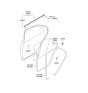 Diagram for Hyundai XG350 Body Mount Hole Plug - 83191-39000