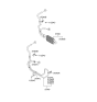 Diagram for 2003 Hyundai XG350 Power Steering Cooler - 57550-39000