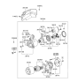 Diagram for Hyundai Starter Brush - 36155-37111