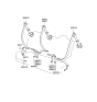 Diagram for Hyundai XG300 Seat Belt - 89810-39100-LK