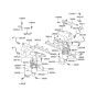 Diagram for Hyundai Santa Fe Exhaust Manifold Gasket - 28521-39800