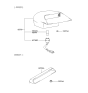 Diagram for Hyundai XG300 Light Socket - 92759-38000