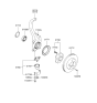 Diagram for 2012 Hyundai Tucson Wheel Bearing - 51750-39603