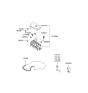 Diagram for Hyundai XG300 Fuse Box - 91220-38000