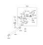 Diagram for 2003 Hyundai XG350 Thermostat Housing - 25620-39510