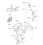 Diagram for Hyundai XG300 Crankshaft Position Sensor - 39310-39010