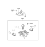 Diagram for Hyundai XG350 Turn Signal Switch - 93410-39000