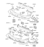 Diagram for 2001 Hyundai Santa Fe Light Socket - 92350-25000