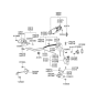 Diagram for Hyundai XG300 Door Latch Assembly - 81310-39011
