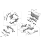 Diagram for 2023 Hyundai Genesis Electrified G80 Dash Panels - 84124-JI000