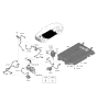 Diagram for Hyundai Genesis Electrified G80 Water Pump - 375V5-JI000