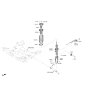 Diagram for Hyundai Genesis Electrified G80 Bump Stop - 54626-JI000