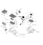 Diagram for 2023 Hyundai Genesis Electrified G80 Water Pump - 36910-0EKC0