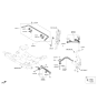 Diagram for 2022 Hyundai Genesis GV70 Control Arm Bushing - 54584-AR050