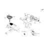 Diagram for Hyundai Genesis Electrified G80 Ignition Switch - 93502-JI100-VCA