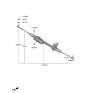 Diagram for Hyundai Genesis Electrified G80 Rack And Pinion - 57700-JI400