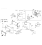 Diagram for 2016 Hyundai Elantra Radiator Hose - 25414-F2400