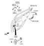 Diagram for Hyundai Elantra Door Handle - 82651-F2020