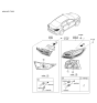 Diagram for 2017 Hyundai Elantra Back Up Light - 92401-F2020