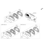 Diagram for 2018 Hyundai Elantra Speedometer - 94011-F2050