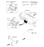 Diagram for 2017 Hyundai Elantra A/C Switch - 97250-F2060-KEX