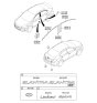 Diagram for 2018 Hyundai Elantra Emblem - 86321-F2000