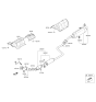 Diagram for Hyundai Elantra GT Muffler - 28610-F2400