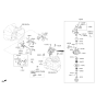 Diagram for 2023 Hyundai Venue Back Up Light Switch - 93860-39012