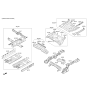Diagram for Hyundai Floor Pan - 65513-F2000
