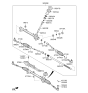 Diagram for 2020 Hyundai Ioniq Rack And Pinion - 56531-F2000