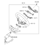 Diagram for Hyundai Elantra Cruise Control Switch - 96700-F2030