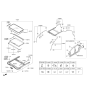 Diagram for 2017 Hyundai Elantra Sunroof - 81600-F2000-XUG