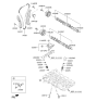 Diagram for 2016 Hyundai Elantra Camshaft - 24200-2B700