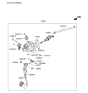 Diagram for 2020 Hyundai Elantra Clutch Master Cylinder - 41600-F2000