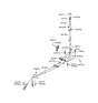 Diagram for 2010 Hyundai Elantra Shift Cable - 43794-2H200