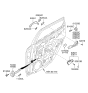 Diagram for 2009 Hyundai Elantra Touring Door Check - 79490-2L000