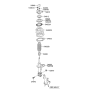 Diagram for 2012 Hyundai Elantra Touring Coil Springs - 54630-2L241