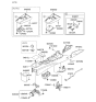 Diagram for Hyundai Elantra Touring Shift Indicator - 84655-2L000-G2